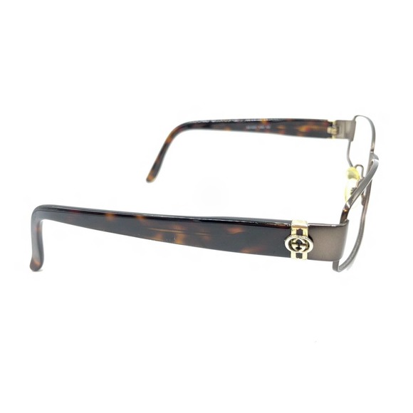 Gucci GG 4223 X4M Satin Brown Copper Eyeglasses Frames 52-16 135 Italy Designer - Picture 4 of 12